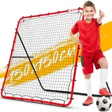 NET PLAYZ Rebounder für Fußball - Rebound Netz, Hilfsmittel und Ausrüstung für das Geschicklichkeitstraining für alle Altersgruppen, Fußball-Trainingsgeschenke