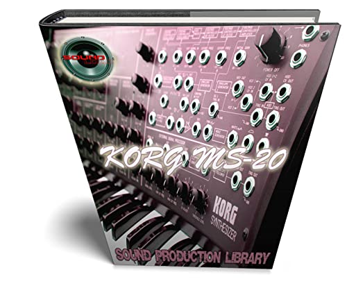 KORG MS20 - HUGE Original Samples Library in WAVE/Kontakt format on DVD or download