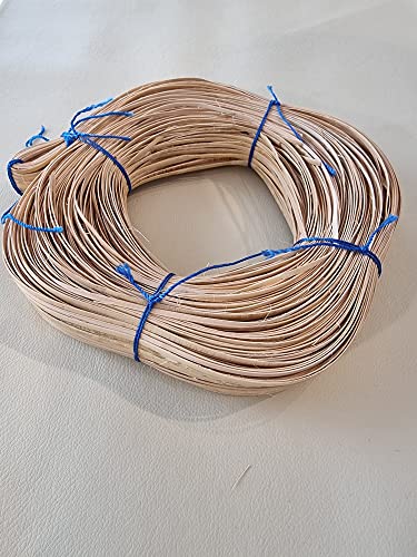 fitalia Stuhlflechtrohr, 2,00 mm, gerollt 250 gr. Blauband, Rattan Natur Halbglanz,