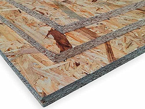 12-18mm OSB3 Grobspanplatte Zuschnitt Spanplatte Verlegeplatte 1250x800x18mm