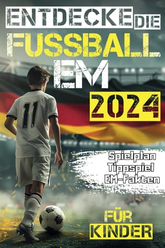 Entdecke die Fußball EM 2024 - Der besondere Begleiter für die Europameisterschaft 2024 für Kinder | Freu dich auf aktuelle Spielpläne, einzigartige Geschichten, neueste Rekorde und vieles mehr.