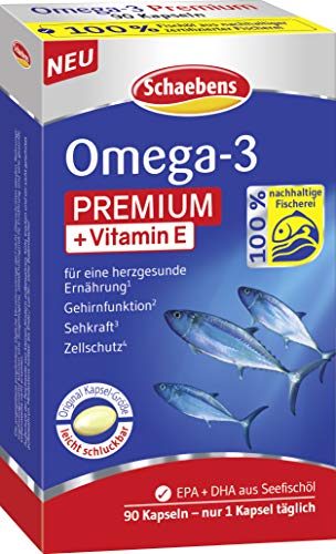 Schaebens Omega 3 Premium, 1 x 90 Stück