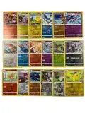 Original 20 Pokemon Karten Reverse Holo Glitzer, deutsch seltene Pokémon Karten Holographische Reverse Verschiedene Karten aus aktuelle Sets + Heartforcards® Versandschutz