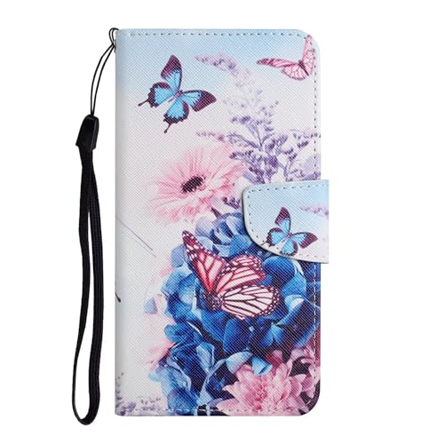 Rnrieyta Miagon Hülle für Xiaomi 13T Pro/13T,Handyhülle PU Leder Brieftasche Schutz Flip Case Wallet Cover Klapphüllen Tasche Etui mit Kartenfächern Stand