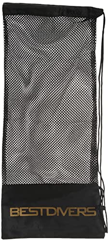 Best divers AI0915B Netztasche Extra, 70 x 30 cm, schwarz