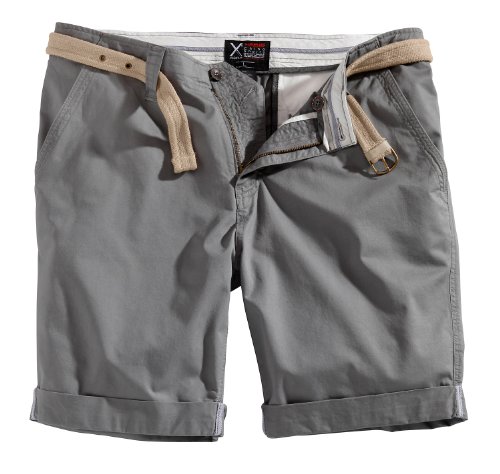 Surplus Raw Vintage Herren Chino Shorts, grau, M