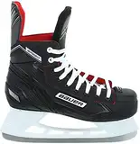 Bauer Sports Kinder Speed Skate JR EH-Skate Schlittschuhe schwarz Weiss rot Silber - 5/38.5