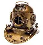 aubaho Taucherhelm Marine 18cm Tiefsee Taucherglocke Dekoration Helm Antik-Stil