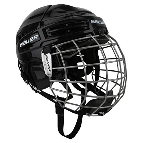 Bauer Helm mit Gitter IMS 5.0, Kopfumfang 54-58, in der Farbe blk