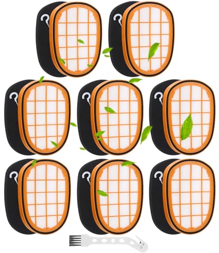 8 Stück Filter für Philips SpeedPro Max Akkusauger,Die alternativen Modelle FC5005/01, CP1100/01 und CP0663/01 sind für FC6802 geeignet FC6812、FC6853、FC6814、FC6822、FC6823、FC6826/01、FC6827、XC7041、XC704