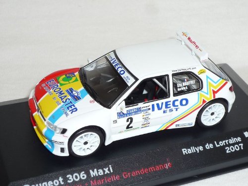 ALTAYA BY IXO Peugeot 306 Maxi Lorraine 2007 Rally 1/43 Modellauto Modell Auto Sonderangebot