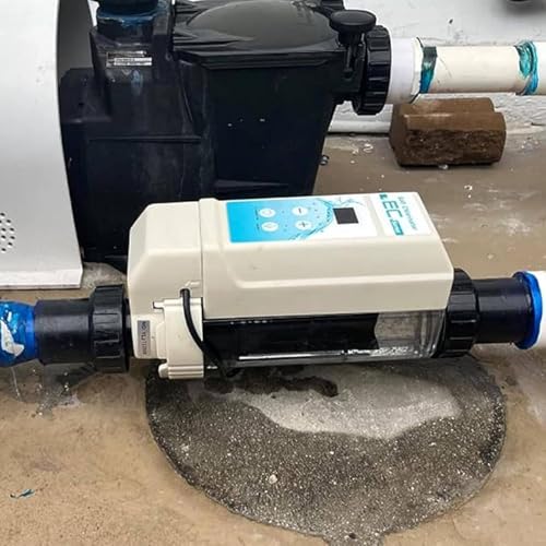 Salzwasser-Pool-Chlorgenerator mit automatischer Reinigung, einfache Installation für effiziente Schwimmbadwartung