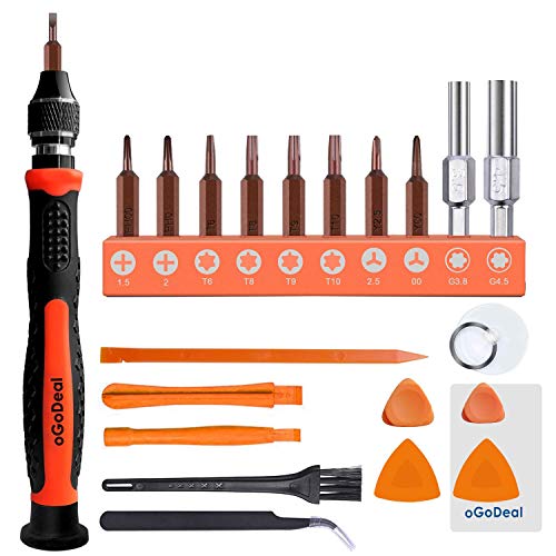 oGoDeal Triwing Schraubendreher Set kompatibel mit Nintendo Switch T6 T8 T9 T10 Torx Schraubendreher für PS5, PS4, Xbox 360, Xbox One, Xbox Controller, Switch Lite, Joycon, Wii Reparatur werkzeug Set