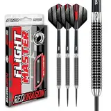 RED DRAGON Swingfire 1: 30g Flightmaster Tungsten Darts Set mit Flights und Schäfte