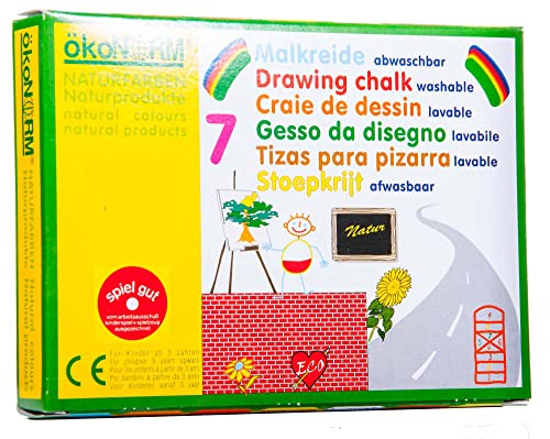 Unbekannt ökoNORM (Oekonorm) Zeichenkreide, 7 Farben, 75015