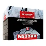 BETONAMIT® Original 20 kg explosionsfreies Sprengmittel für erschütterungsfreie Zerkleinerung von Fels, Stein und Beton kein Sprengschein erforderlich auch für Heimwerker sehr einfache Anwendung