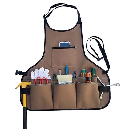 Denim Kochschürze mit Taschen,Arbeitsschürze Herren,Multifunktional Gartenschürze,Robuste Werkzeugschürze,Grill Kochschürze,Kochschürzen mit verstellbarem Riemen, für Küche,Garten,Schmiede,Werkstatt