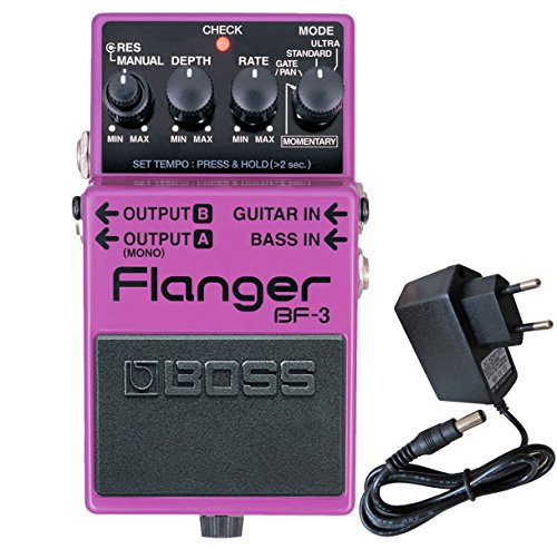 Boss BF-3 Flanger + keepdrum Netzteil 9V