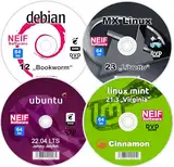 Best of Linux Edition 1/2024 (64 Bit) auf DVD