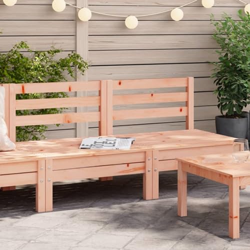 CIADAZ Gartensofas, ohne Armlehnen, 2 Stück, Massivholz, Douglasis, Gartensofas, Sofabezug, Outdoor-Sofabezug