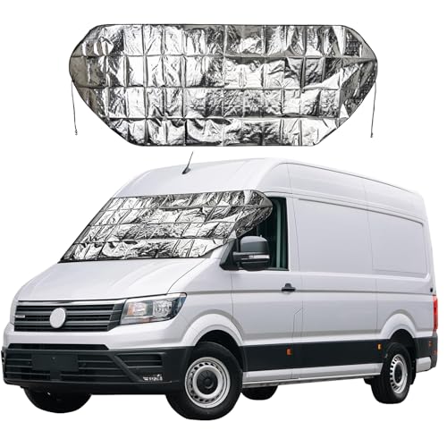 Frontscheibenabdeckung Winterabdeckung Sonnenschutz XL 250x100 cm Wohnmobil Transporter