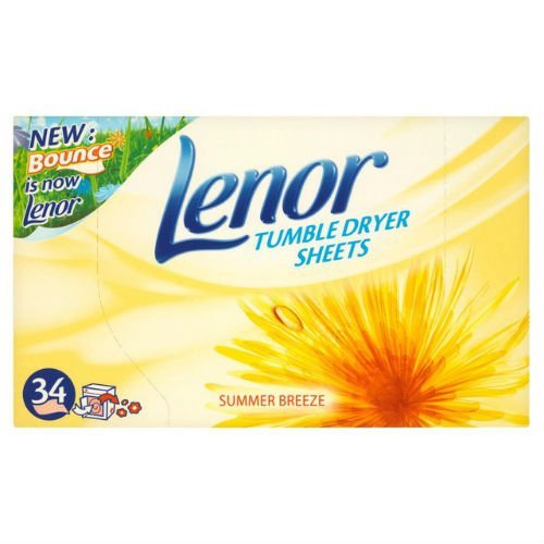 Lenor Trocknertücher, „Summer Breeze“, 6 Packungen à 34 Stück