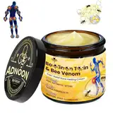 Adnoon Bienengiftcreme, Adnoon Bienenvenom Schmerzlindernde Knochenheilcreme, Professional Gelenke Bienengift Creme, Bienengiftsalbe, für Rücken, Nacken, Hände, Knie,für alle Hauttypen (1Stück)