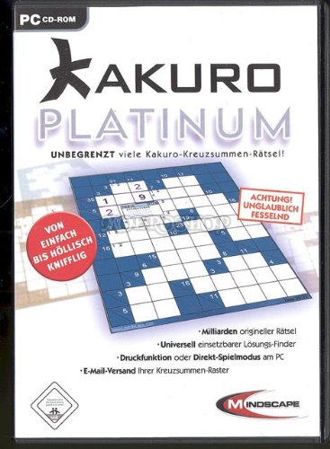 Kakuro platinum - PC - DE