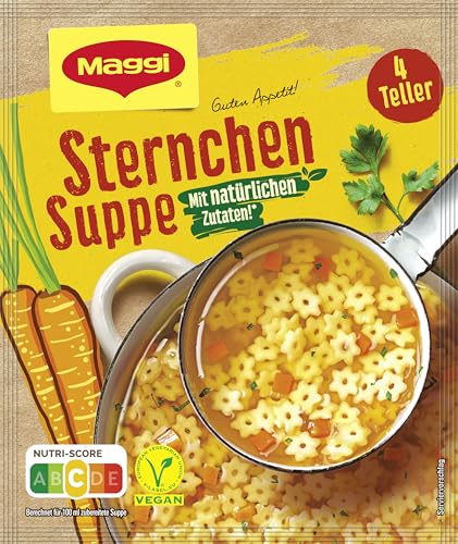 Maggi Guten Appetit, Sternchen Suppe, 1er Pack (1 x 104g)