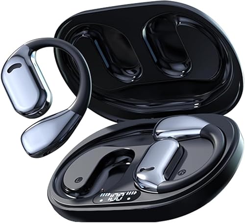 Übersetzer KopfhöRer, Ai Übersetzungskopfhörer, 144 Sprachen Kopfhörer Übersetzer Echtzeit, Wireless Bluetooth Kopfhörer Übersetzer, Hängendes Ohr Translator Earbuds für Reisen Studium