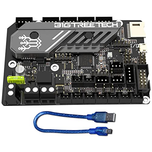 BIGTREETECH SKR Mini E3 V3.0 Steuerplatine mit TMC2209 UART Stepper Treiber Neues Upgrade 32Bit 3D Drucker Silent Board für Ender 3, Ender 3 Pro, Ender 3 V2 3D Drucker