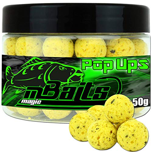 Angel-Berger Magic Baits Pop Ups in verschiedenen Sorten (Mais, 18mm)