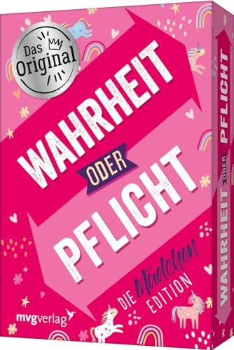 Wahrheit oder Pflicht – Die Mädchenedition: | Das Original. Der Klassiker unter den Partyspielen. Das perfekte Geschenk für Geburtstag, Weihnachten und Schulanfang. Ab 12 Jahren