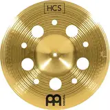 Meinl Cymbals HCS Trash China — 16 Zoll (Video) Schlagzeug Becken mit Löchern (40,64cm) Messing, Traditionelles Finish (HCS16TRCH)