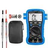 Digital Multimeter, Durchgangsprüfer, 6000 Counts Spannungsprüfer, RMS Messgerät für AC/DC Spannung, Strommessgerät, Kapazität, Temperatur