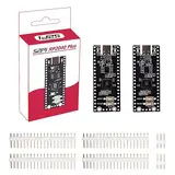 GeeekPi 2PCS RP2040 Plus with Headers, RP2040-Based Microcontroller Board, Dual ARM Cortex-M0+ Processor, Type C Connector, Onboard 4MB/8MB Flash (8MB Flash)