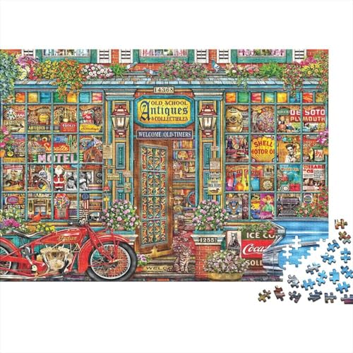 Geschäftszentrum Puzzles 300 Teile Schwer Puzzle Spielzeug Pädagogisches Spiel Impossible Herausforderungsspielzeug Für Erwachsene Kinder 300pcs (40x28cm)