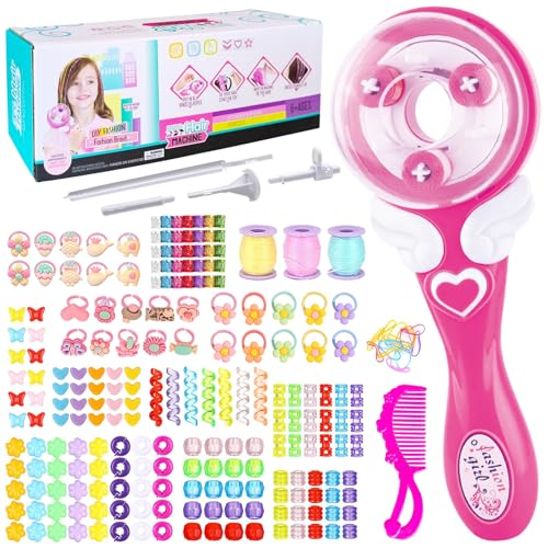 Automatic Hair Braider, Haarschmuck Mädchen Haarflechtmaschine, Flechthilfe Haare Flechten Maschine, Automatische Haarflechter Kinder Braiding Device, DIY Hair Styling Tools