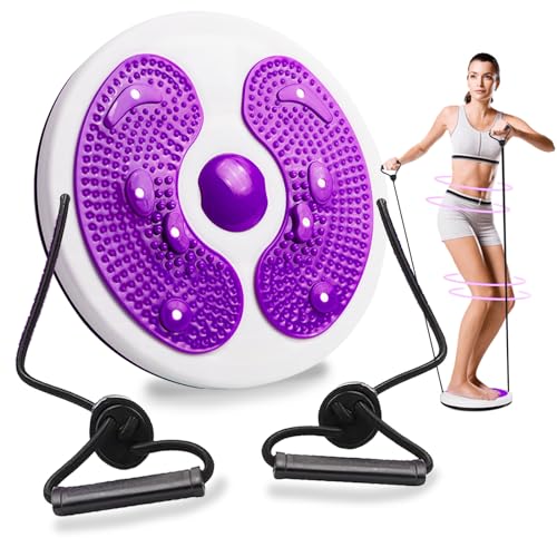 DONGTATA Taille Whisper Taille Twister Disc Body Shaping Taille Twisting Disc für Frauen Erwachsene Cardio Gewichtsverlust/Cardio Übung Taille Toning Fitness Plattenspieler für Home Workout Taille