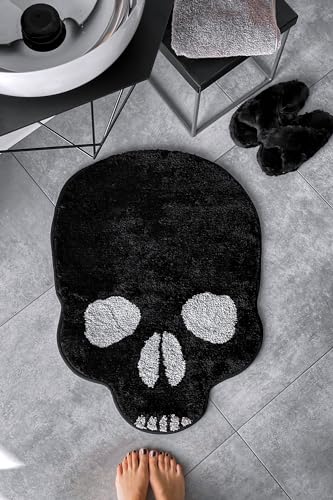 Killstar Skull Bathroom Rug