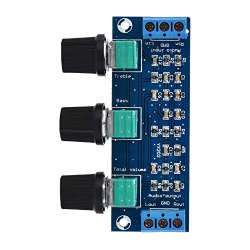 Höhen- und Bassanpassung, Passive Tonplatine, Hochwertige Elektronische Komponenten, 3-Wege-Einstellung für Effektplatine