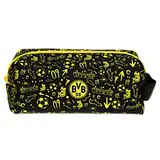 Borussia Dortmund Unisex Jugend Borussia Dortmund-faulenzermäppchen Groß Mäppchen, schwarzgelb, Einheitsgröße, Schwarz