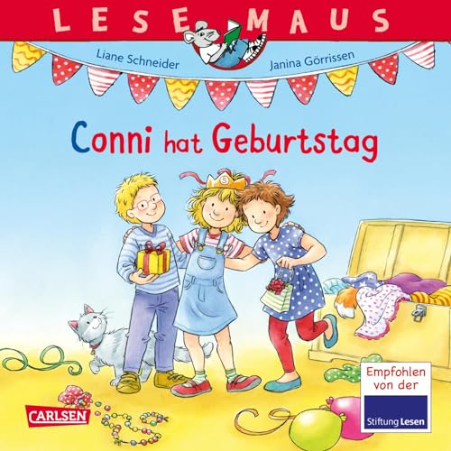 LESEMAUS 80: Conni hat Geburtstag: Modernisierte Neuausgabe des Conni-Bilderbuchklassikers (80)