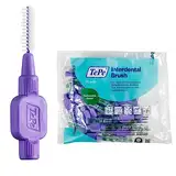 TePe Interdental Brush, Original, Purple, 1.1 mm/ISO 6, 20pcs, plaque removal, efficient clean between the teeth, tooth floss, for narrow gaps