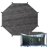 Trampolin Sonnenschutz Abdeckung, 305 366 427cm Trampolin Sonnenschutznetz, 8/6 Stangen Multifunktionales TrampolinSchutzwerkzeug Für Geburtstagsfeiern, Picknicks, Hinterhöfe, TrampolinZubehör