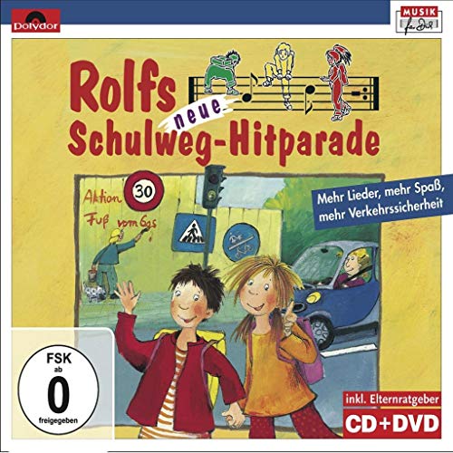 Rolfs Neue Schulweg-Hitparade: Mehr Lieder, mehr Spaß, mehr Verkehrssicherheit. Inkl. Elternratgeber (Musik für Dich /Rolf Zuckowski)