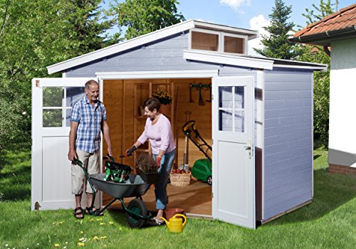 weka Gartenhaus 226 Gr.3, grau, 21 mm