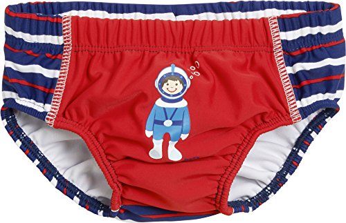 Playshoes Uv-schutz Windelhose Taucher Schwimmwindel Baby - Jungen, Rot (Rot 8), 74-80