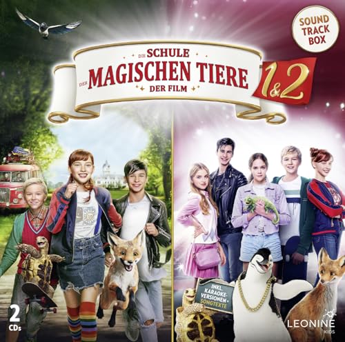 Die Schule der magischen Tiere 1 & 2 – Soundtrack-Collection – Die Soundtrack Box zu den Filmen (inkl. Karaoke-Versionen & Songtexte zum Mitsingen)