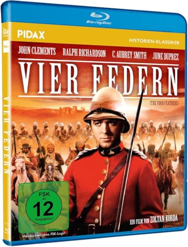The Four Feathers (Vier Federn) Der legendäre Filmklassiker – Ein Kinoerlebnis über Mut, Loyalität und Schicksal - In perfekter HD-Qualität auf Blu-ray